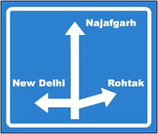 Direction sign (destination board)