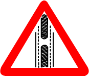 Gap in median