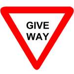 Give way