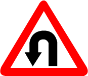 Left hair pin bend