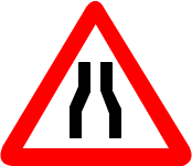 Narrow road ahead