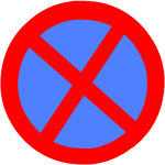 No stopping or standing