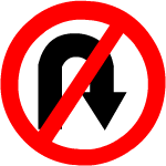 U-turn prohibited
