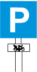 Cycle-rickshaw parking