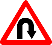 Right hair pin bend