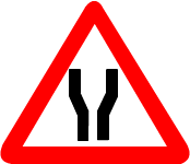 Road widens ahead