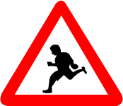 School ahead